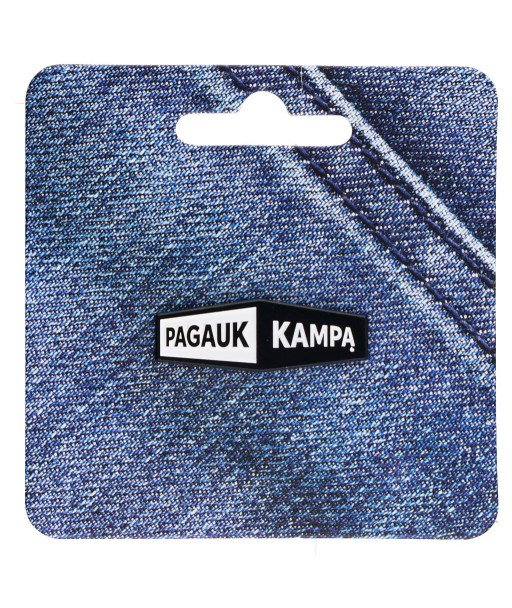 Metalinis ženkliukas Pagauk kampą